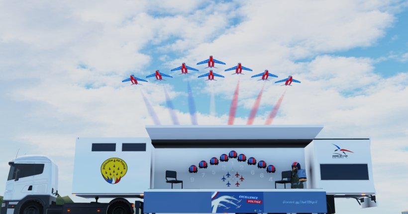 Patrouille Acrobatique Française Roblox tweet media
