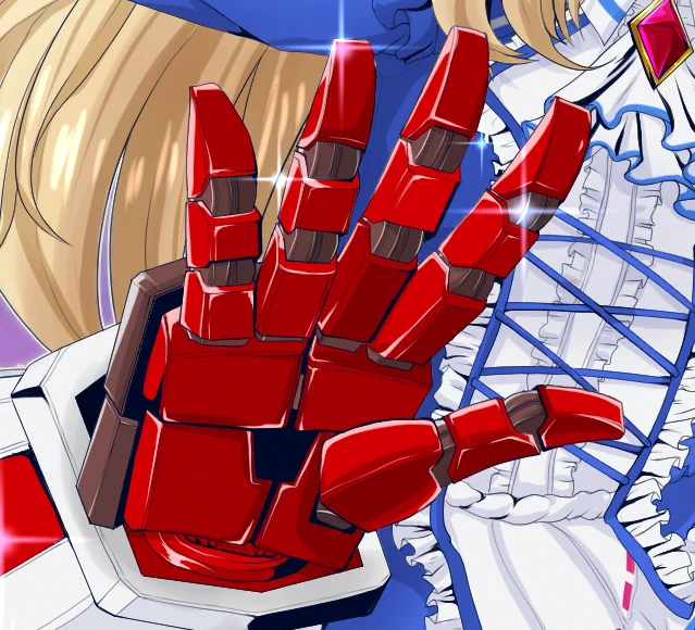 手ェ描くのめんどっちぃけど、感情表現にとっても大事なパーツなので描かざるをえないのです
あとメカメカハンドはカッコイイ 