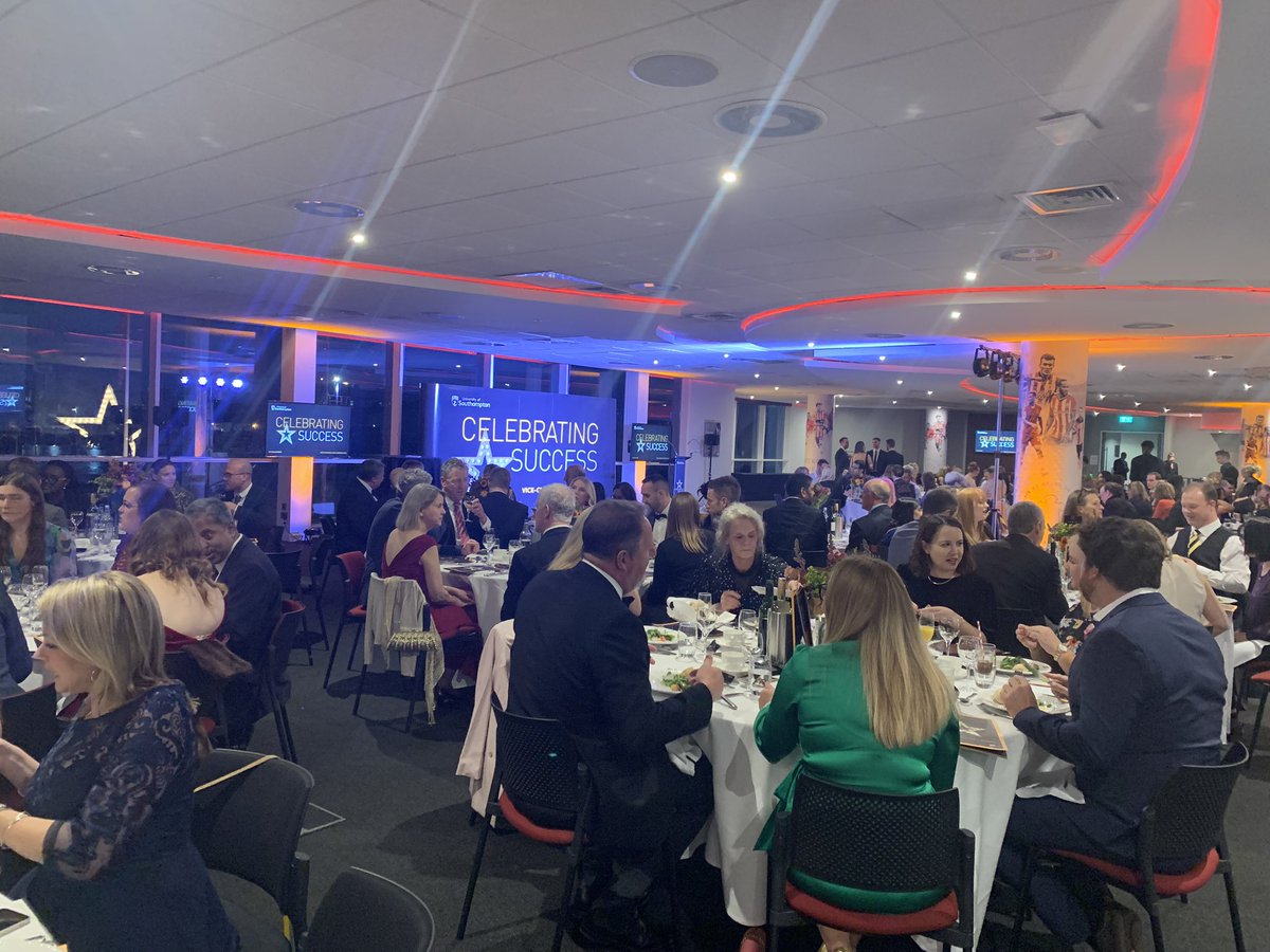 BecsJMorris's tweet photo. Here we go #VCAwards2022 so great to be back @SouthamptonFC https://t.co/YfbSIue3DX