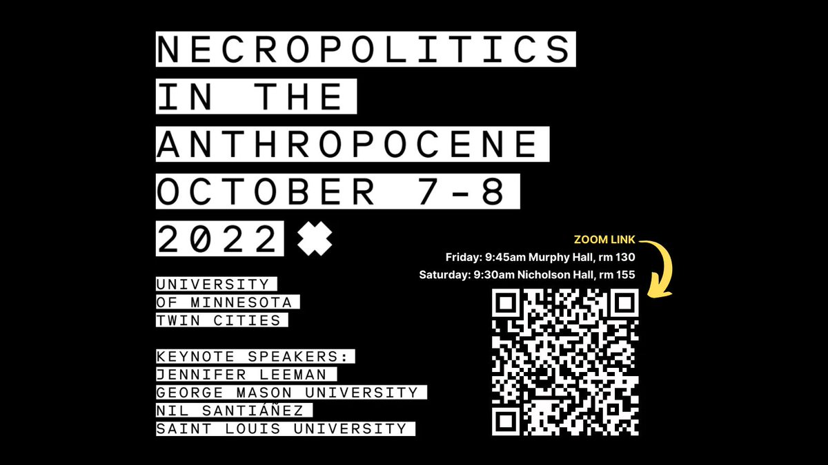 Join our graduate students tomorrow and Saturday at their annual conference, Calambur. More info at calambur.umn.edu
