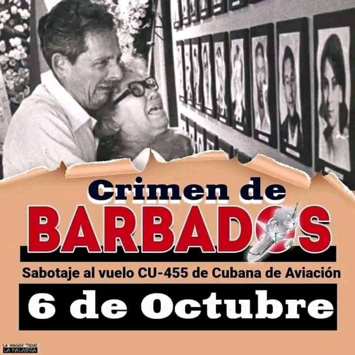 ArelysFalcon's tweet photo. Los Cubanos tenemos memoria, no olvidamos a nuestros Mártires, tampoco a los terroristas pagados por el imperio #CienfuegosTrabajaViveYCrece #CubaPorLaVida #CubaPorLaPaz https://t.co/5L3gsKyDBt