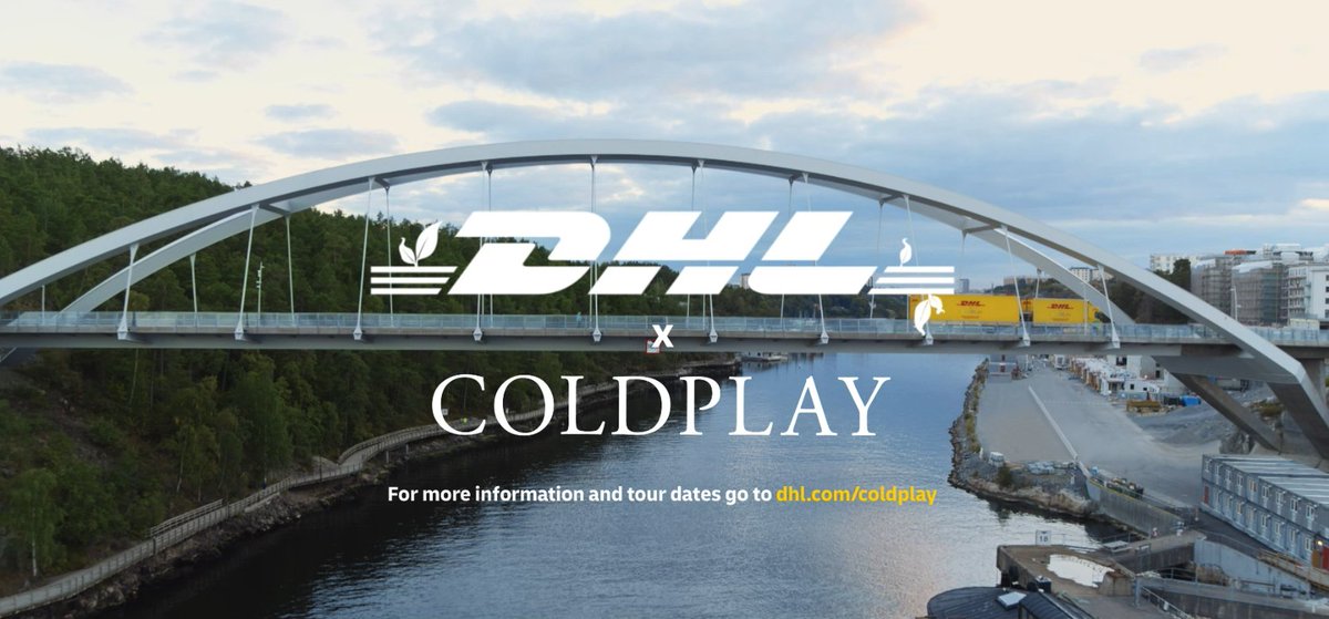 ✈️🎶Nos enorgullece acompañar a #Coldplay en su gira como socio oficial de logística, y ayudarles en su misión de hacer una gira más #sostenible.

Juntos reduciremos las emisiones de carbono de su gira mundial Music Of The Spheres en más de un 50% 💛♻️.

#PremiosDHLAtlas.