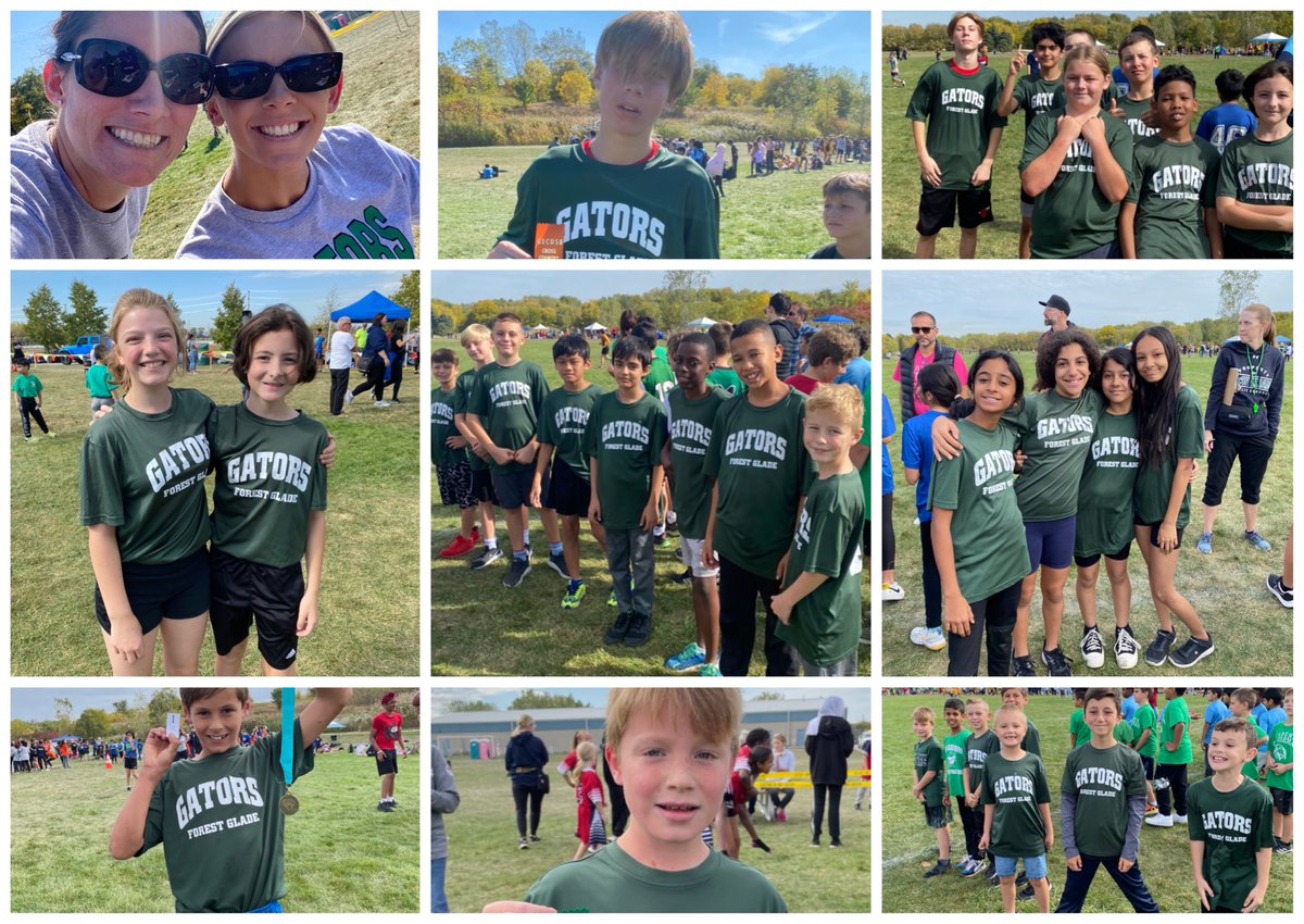 CommGators's tweet photo. What an awesome at Malden Park for Cross Country Day today! We have 11 🐊 Gators going to the district meet next week! Go Gators! @Glade_Gators @MsAwender Thank you to everyone who made this day happen! https://t.co/5po4AuITaS