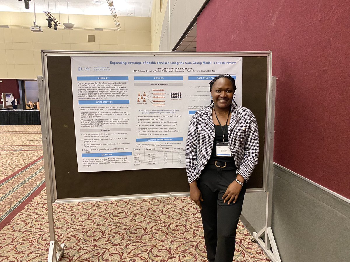 cfkafrica's tweet photo. It was great to see two of our 2022 #fellows at the @ncglobalhealth conference presenting the research they completed in partnership with #CFKAfrica! https://t.co/GbhT3IcYim
