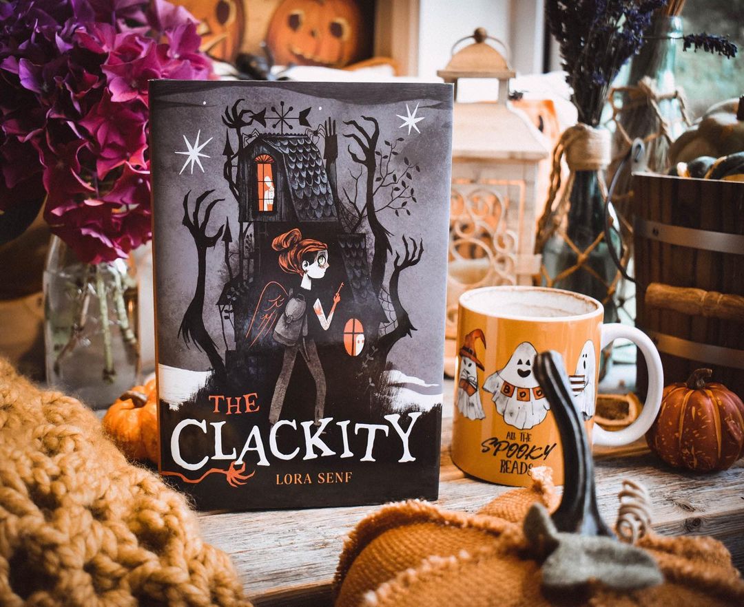 SimonKIDS's tweet photo. Have you read the deliciously eerie middle grade novel, #TheClackity by @Lora013 yet? We're re-reading it to celebrate the Halloween season!
📷: @SeoEvie https://t.co/3TzyrNJgW8