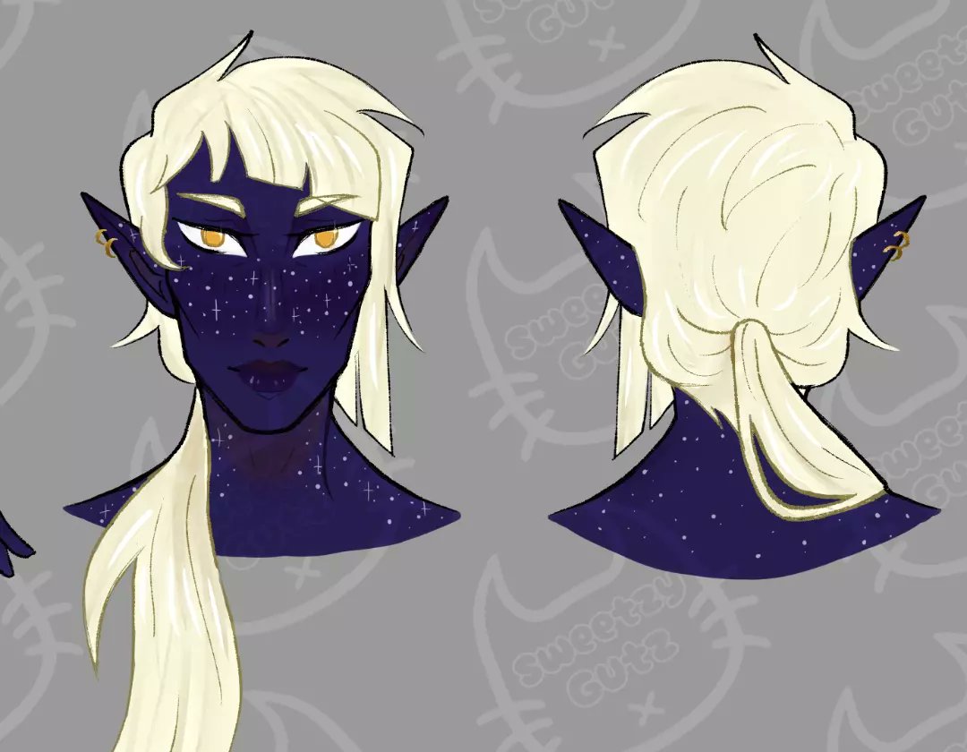 sweetzygutz's tweet image. Star skinned sun/moon elf adopt. Taking offers in the comments. Paypal only &amp;lt;3

#DnD #dndadopt #dndadoptable #oc #originalcharacter #adoptable #dungeonsanddragons #dndart #ocadopt