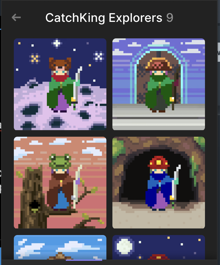 pangboygg's tweet photo. Just talked to @catch_king on our spaces today.

A RPG game with inspiration popular games like runescape.

They are going free to play, mobile &amp; fun first game. All big factors for games to succeed. 

Swept a few to start. Keeping an eye on them as they build. https://t.co/t2LYIoMlVm