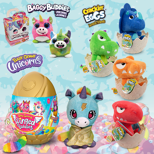 Imports_Dragon's tweet photo. Get the chance to bring these magical creature babies home with you by entering this contest 🦄🦖 https://t.co/SHiaO7t462
#babygemmy #unicorn #crackineggs #dinosaur #plush #tigerhead https://t.co/sp3hXxUpZS