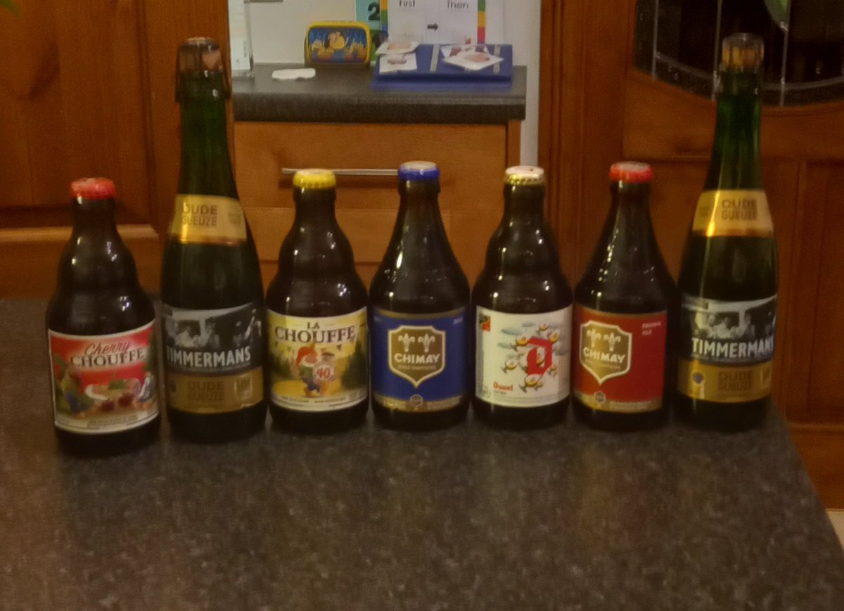 Craving a few #Belgian #craftbeer so got a few for Saturday, couple of new ones to try cheers everyone #supportcraftbeer