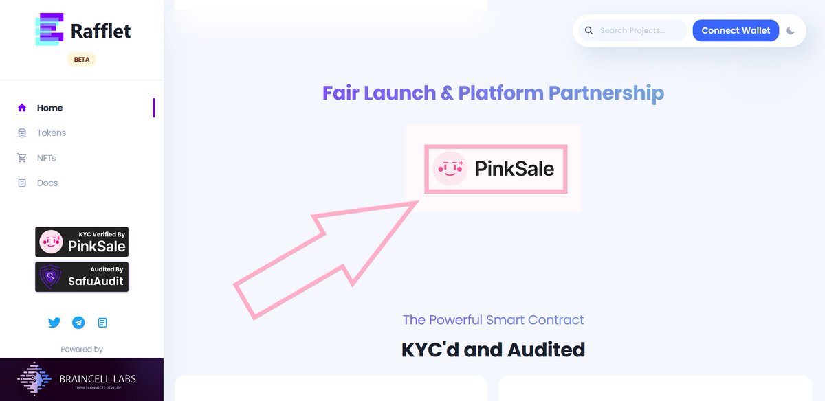 pinkecosystem's tweet photo. 👌 We're proud to announce our new partnership with @raffletofficial and look forward to a fruitful relationship.

🔥 Welcome to the team at Rafflet  And best of luck on your  #Fairlaunch.

🚀 Check them out below:  
 
https://t.co/TDghsMPWHs

#BSC #bnb #Presale #BTC https://t.co/vUiBLIi67r