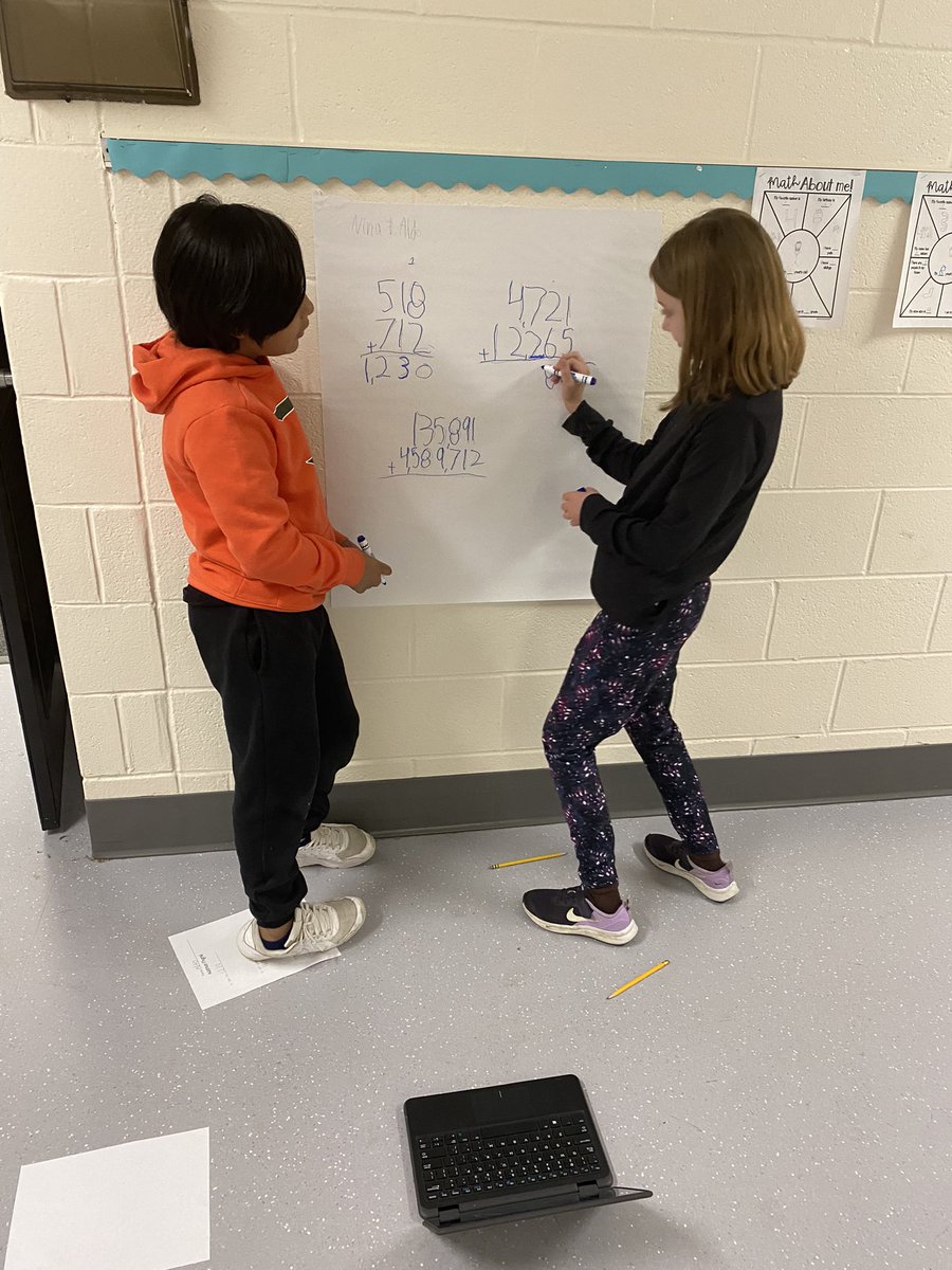 hFischerMs's tweet photo. When you become addition masters the day before fall break. Explaining our answers and process like “teachers” on flipgrid! https://t.co/xKXIk9SqRa