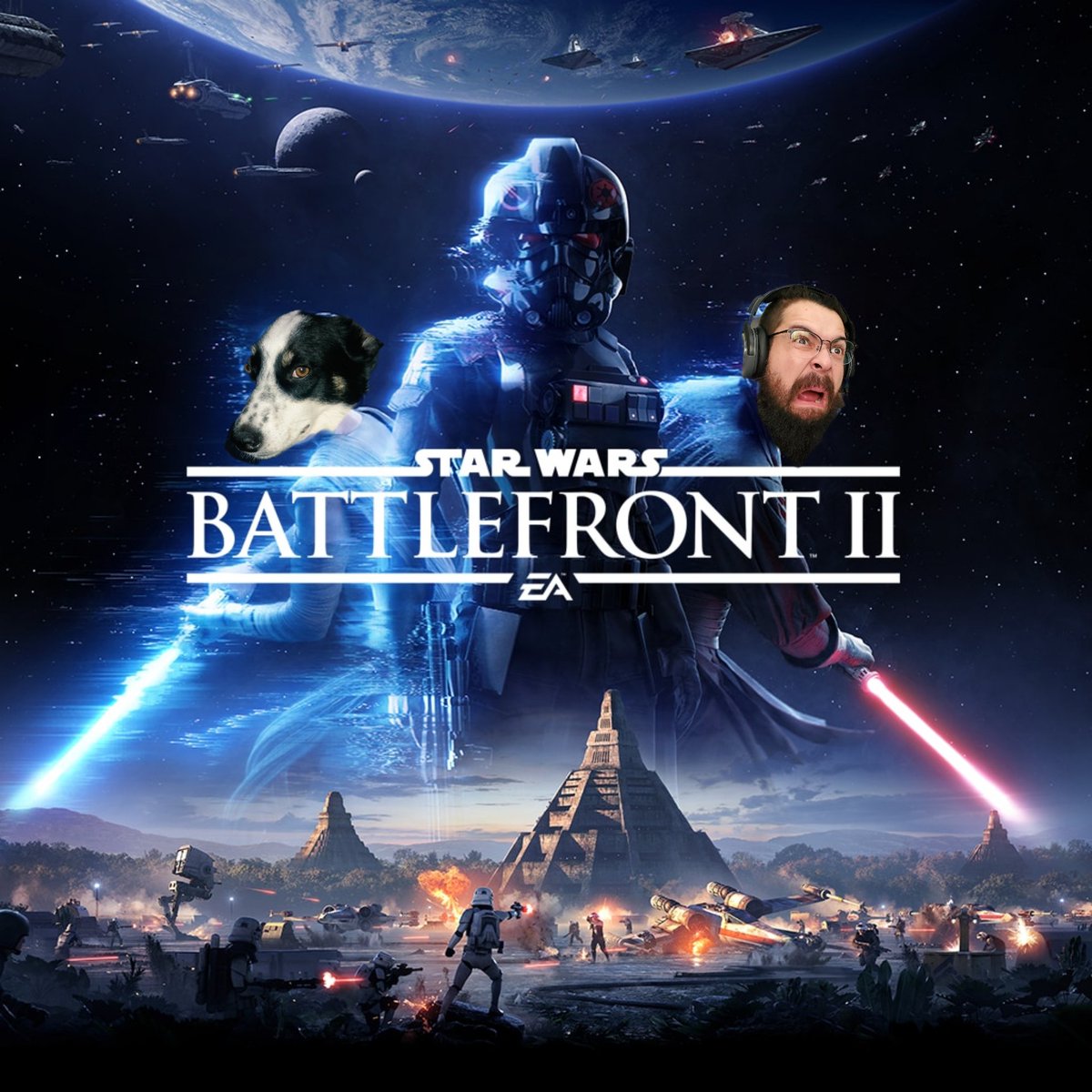 Ga1acticCouncil's tweet image. May the force be with us🙏🏼

1st time playthrough🎮

🔴LIVE w/COOKIE on #StarWars #Battlefront2 #GalacticCouncil 

GAME 7 on our #JourneytoStoryCompletion 

#ps5 #stream #twitch
twitch.com/galacticcouncil