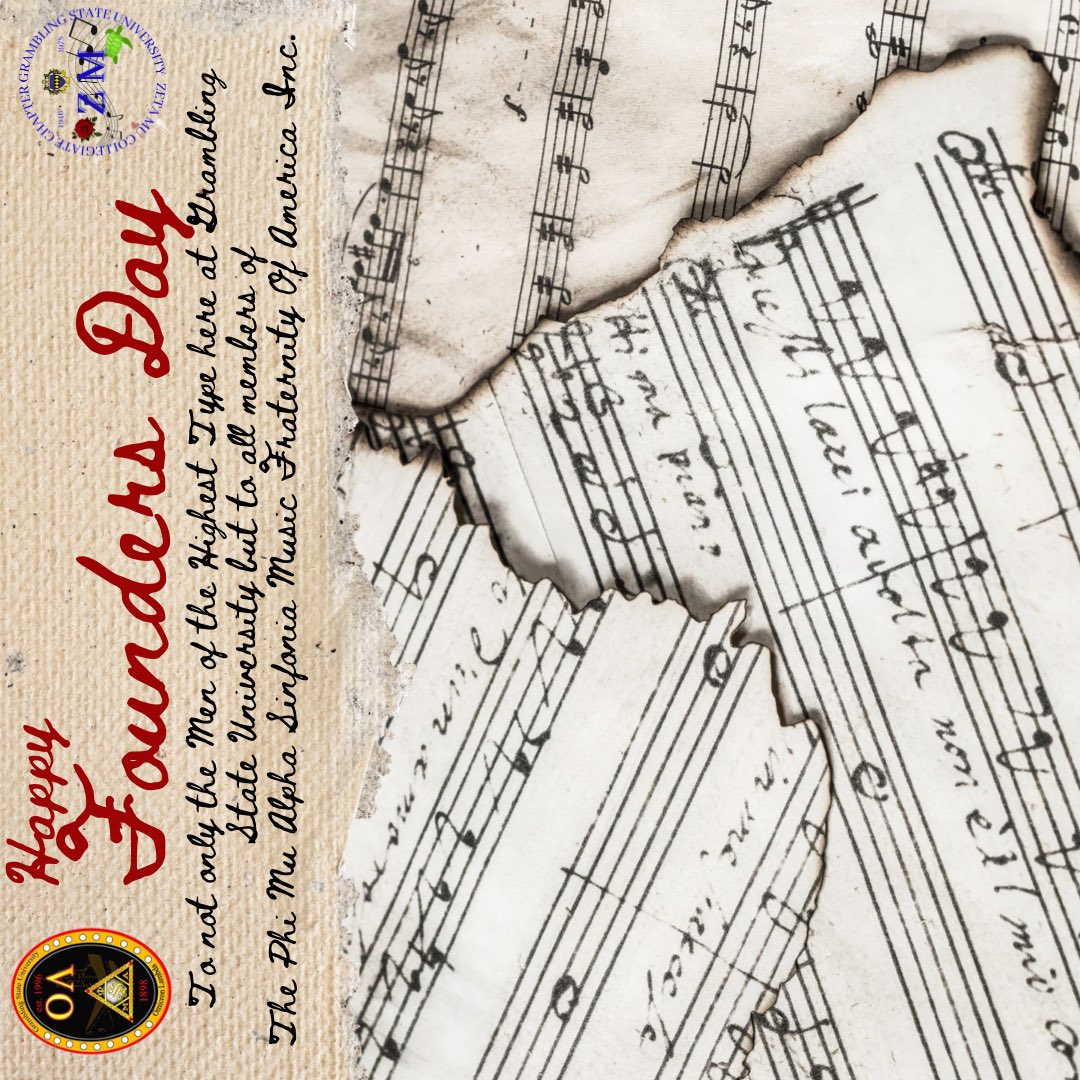 Happy Founders Day to the Men of The Phi Mu Alpha Sinfonia Music Fraternity Of America Inc.! ❤️ <a href="/ol_sinfonia/">Grambling Sinfonia</a> <a href="/phimualpha/">Phi Mu Alpha Sinfonia</a> #musicgreeks #omicronlambda #phimualpha #zetamu