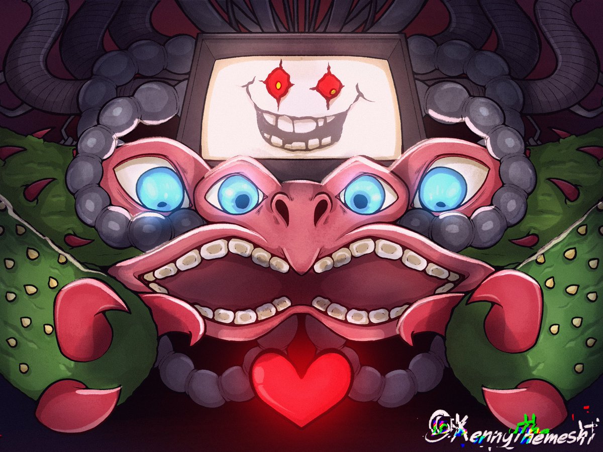 kennythemesht's tweet photo. One of my favourite Illustration I made this year! It also fits the spooky theme of October!
#flowey #undertaleart #undertalefanart #omegaflowey https://t.co/2pZ5Kp000g