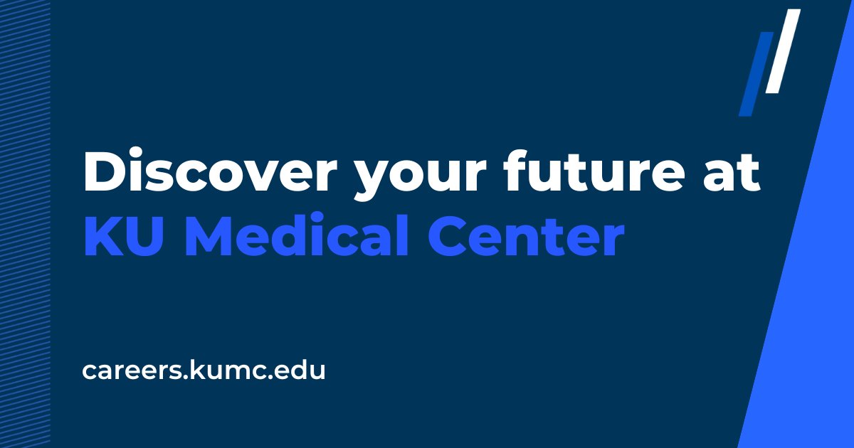Take the next step in your career at KU Medical Center. Explore our open positions in research, education, outreach and more: careers.kumc.edu