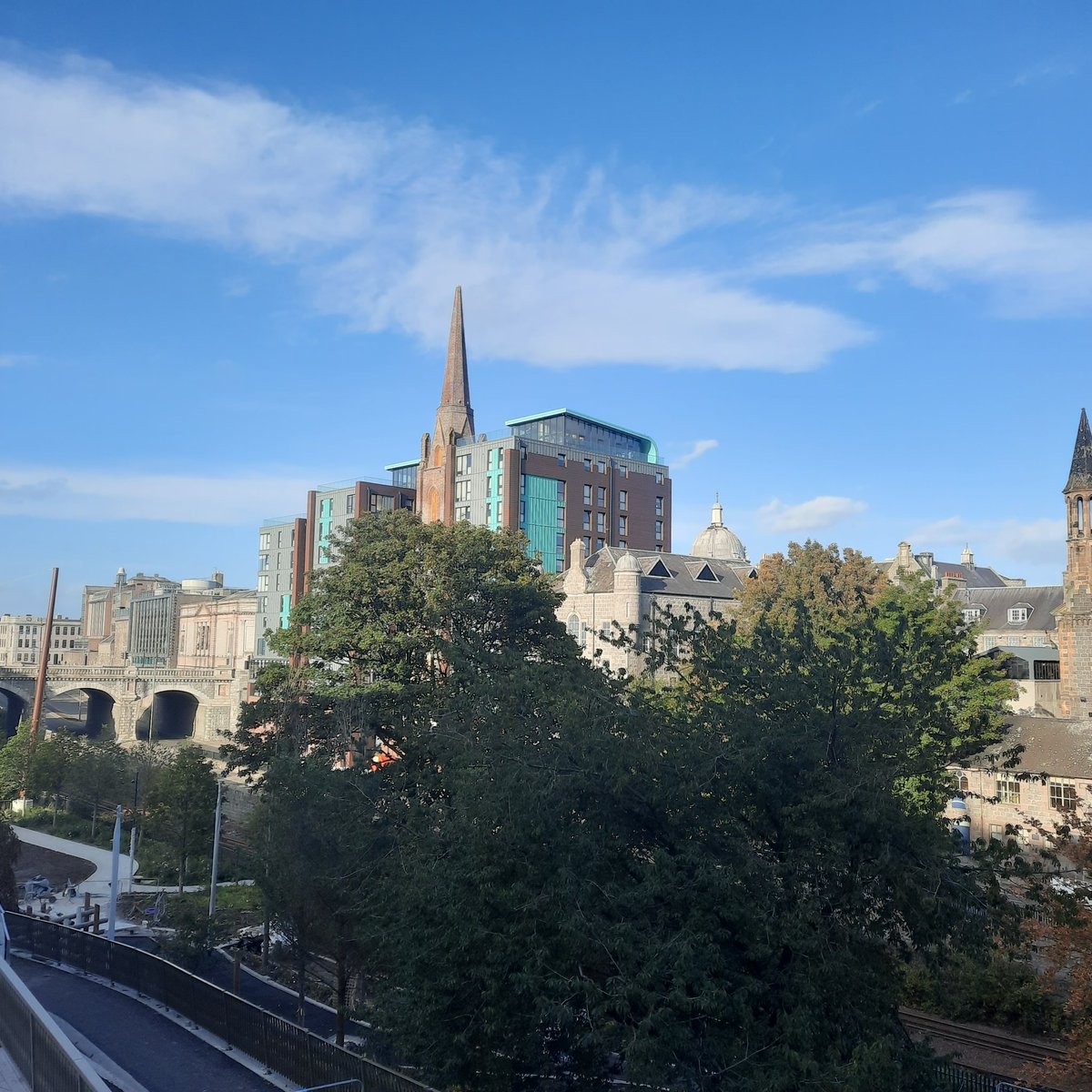 Great to be in #Aberdeen today for #rtpiscott22 conference @RTPIScotland. Loving the city. Well done #aberdeencitycouncil #reminising  #studentdays
