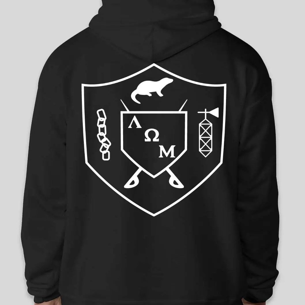 Minks merchandise is now live for our first fundraiser of the year! The original coat of arms designed by Frederick Wallin in 1962 was chosen to be the back piece to show strong connection to our alumni.  Shirts are $20, hoodies are $35. Dm for details on payment and shipping