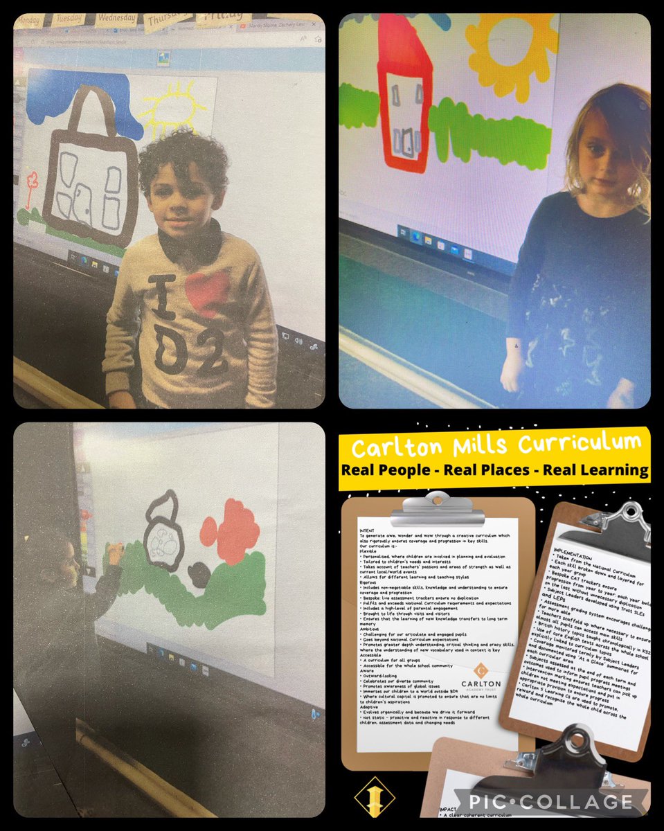 Carlton_MillsPS's tweet photo. Reception have been learning all about the city where they live. We had an initial conversation using photos of their houses and they then used @purpleMash to paint houses! #realplaces #reallearning https://t.co/bhpg0hEEt0