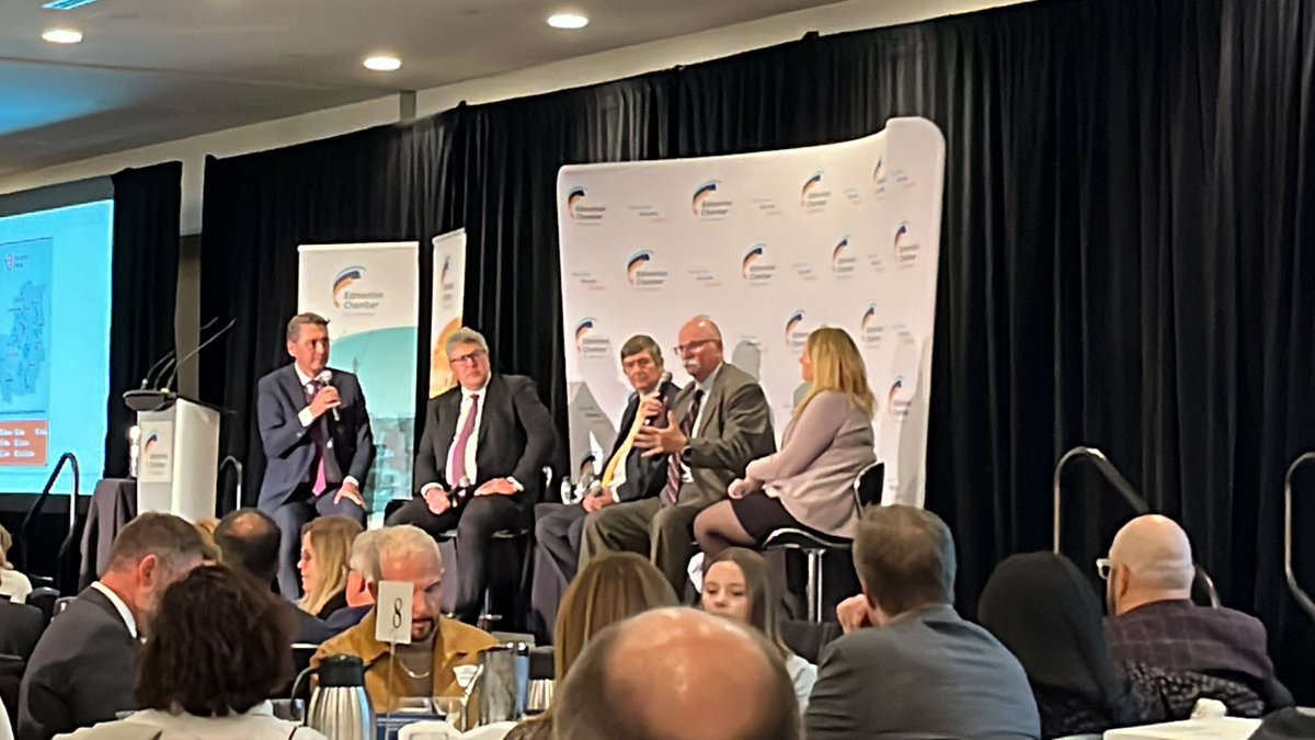 JonDRobb's tweet photo. Edmonton isn’t thought of as a destination in Canada by the global community. Another reason among many why investing and growing international education and leveraging @YEG as a destination of choice to meet any educational journey need is critical. #NorQuest #EdmontonChamber https://t.co/J8xTdUz94d