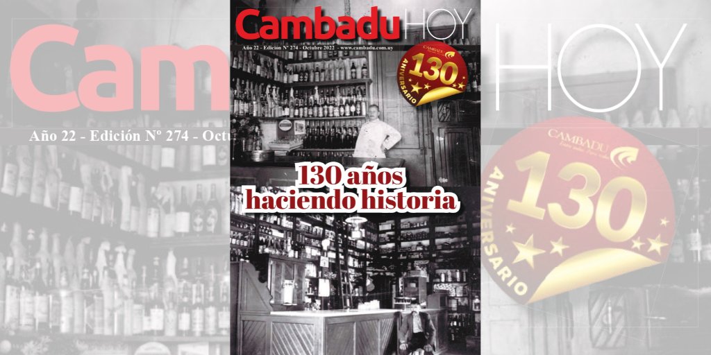cambadu's tweet photo. Ya salió la edición de Cambadu HOY del mes de Octubre https://t.co/FQRJF549Q2 https://t.co/W3xKK0SxQ7