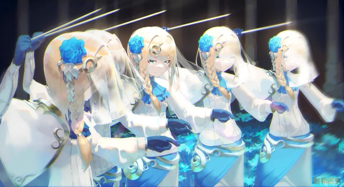 #あなたのあお色の作品を見せてください いろんな青いです! 