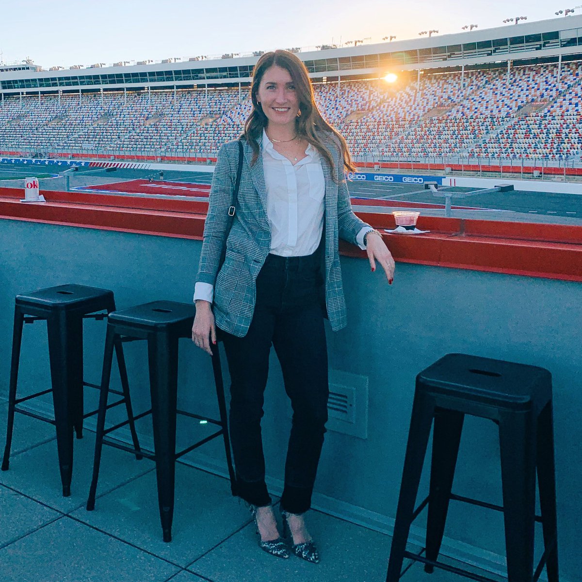 julialandauer's tweet photo. Speedway nights #WWDII #WomenInMotorsports

Thank you @LynStJames and @cindysisson for putting on a fabulous Women With Drive II event! It’s really wonderful to see the progress we’ve made for women in motorsports 🥰 https://t.co/E4Bx2UMKeN