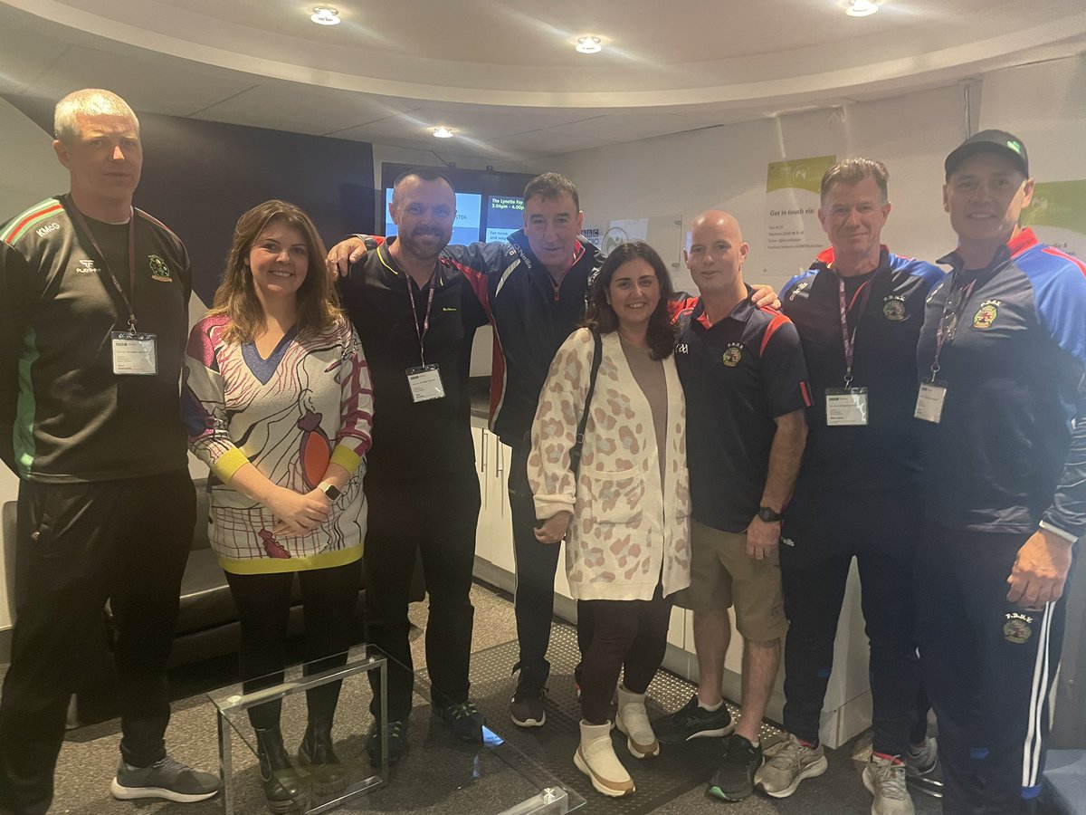 Thanks to the members of <a href="/FDNY/">FDNY</a> #GAA who called in to The Lynette Fay show to talk about their exchange with <a href="/NIFRSOFFICIAL/">Northern Ireland Fire & Rescue Service</a> today ahead of their match at Corrigan Park tomorrow (which is free) Listen on <a href="/BBCSounds/">BBC Sounds</a>