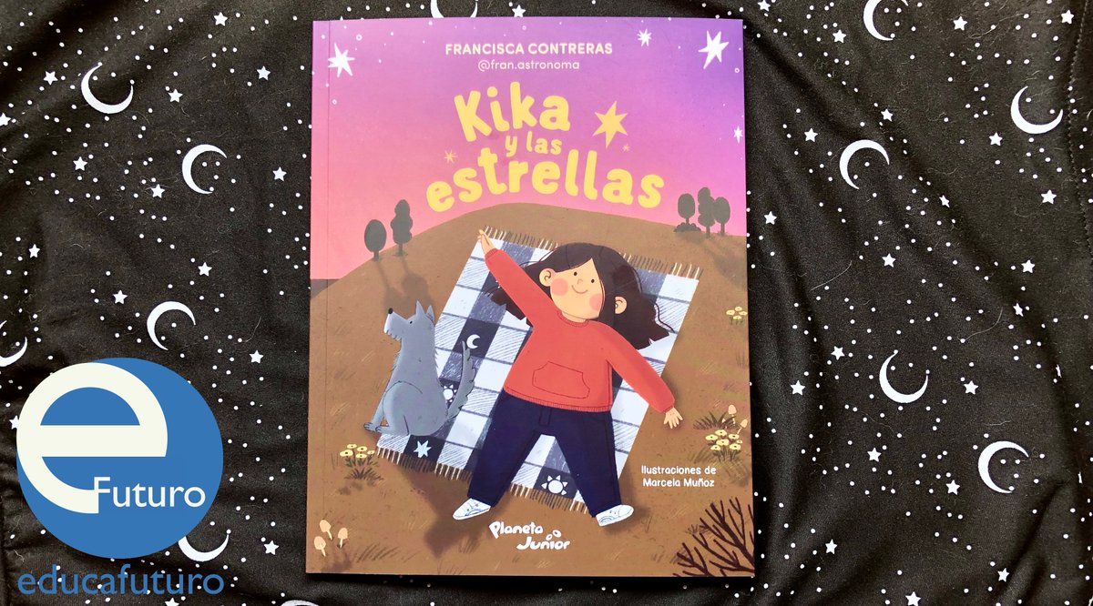 Educafuturocl's tweet photo. Kika es una niña curiosa. Mirando al cielo comienza a hacerse muchas preguntas y dará inicio a aventura para conocer lo que sucede más allá de los límites de la Tierra. Un libro infantil recomendado para niños y niñas a partir de los 5 años. Lee más:
https://t.co/cNz3akm9Zy https://t.co/WKmd47ts8C