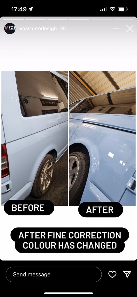 ajselwood's tweet photo. Voss Auto in Newport working wonders on #jinx Looking forward to picking it back up. Project started.  Stereo upgrade, colour correction and coating, reverse camera, powder coat wheels and a full steam clean.  #transporter #t5transporter #vwt5 #vanlife #vwt https://t.co/7G6NRHWgMS