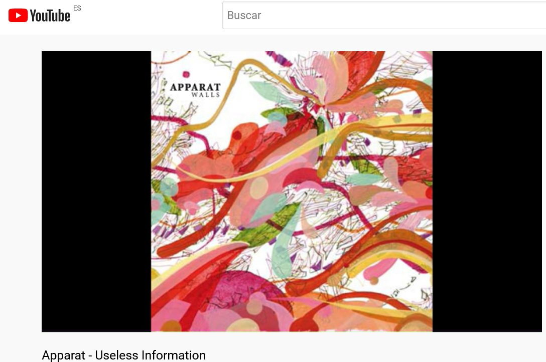 Ciertas cosas no tienen sentido... y, por eso, tienen todo el sentido.

Ahora mismo... escuchando Apparat... con todo el sentido

youtube.com/watch?v=7ADGJA…