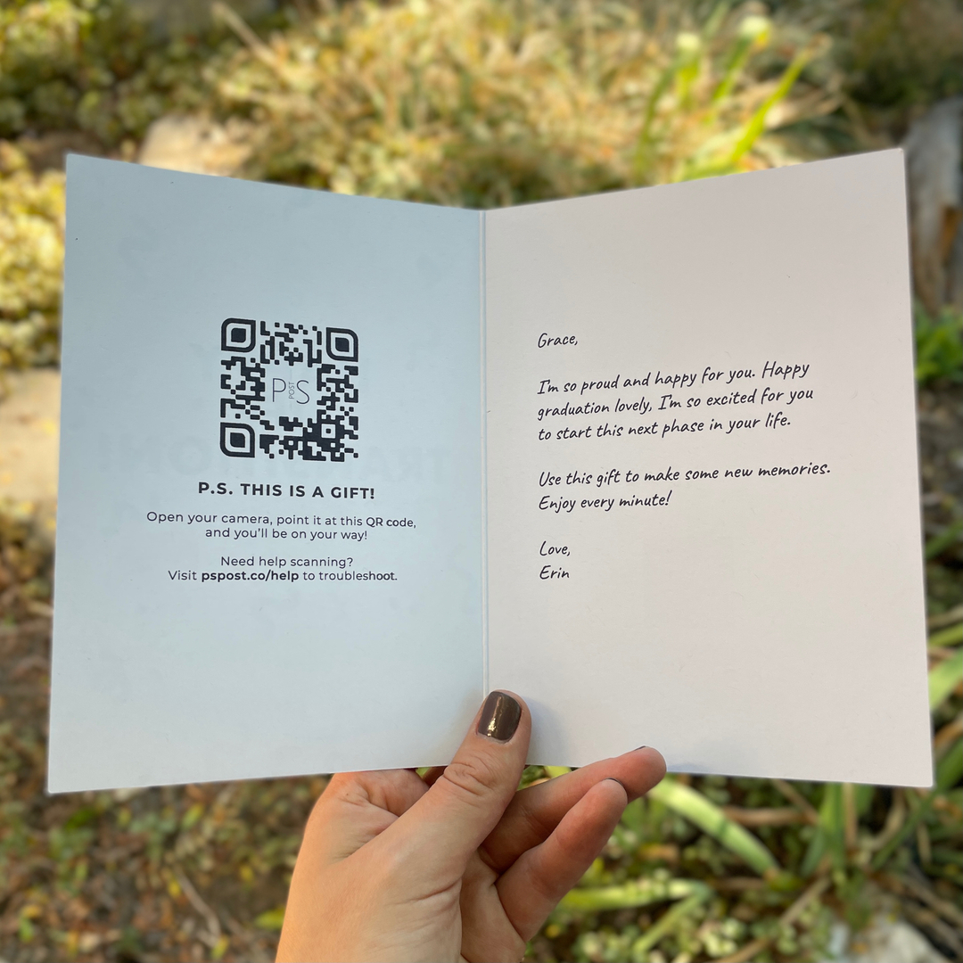 pspostco's tweet photo. The only thing better than getting a card in the mail is getting one that is *also* a gift. 🎁
#psposted #greetingcardcompany #greetingcarddesign #soproudofyou #greetingcard #giftcard #snailmail #qrcode https://t.co/MEuE4wSsx8
