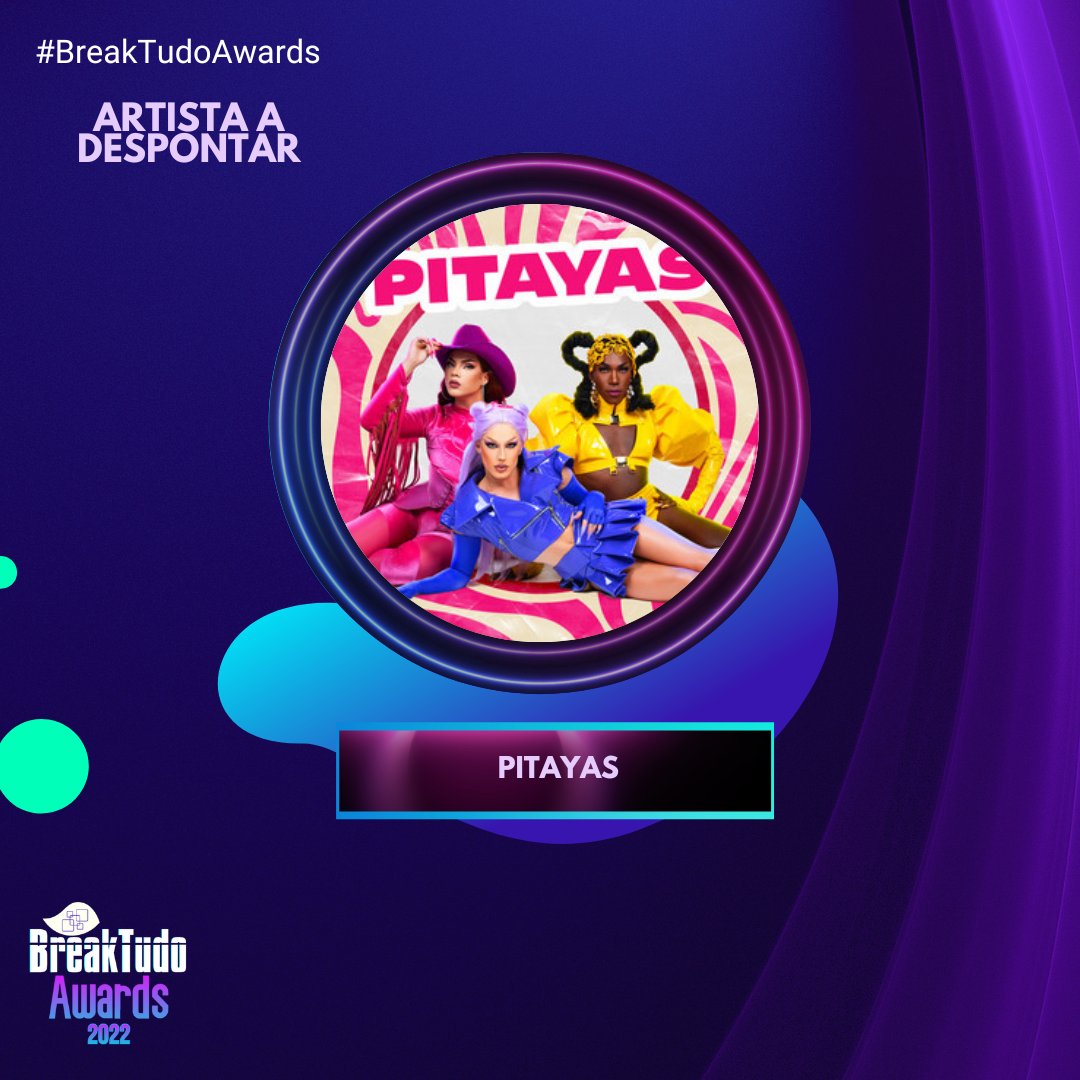 breaktudoawards's tweet photo. Vote em PITAYAS✨ para Artista a Despontar no BreakTudo Awards 2022. Votações no site. 

🗓️Até 10 de outubro. 
🔗https://t.co/rEWMqovnO4 #BreakTudoAwards⚡️@triopitayas https://t.co/jvmIAfpnv2