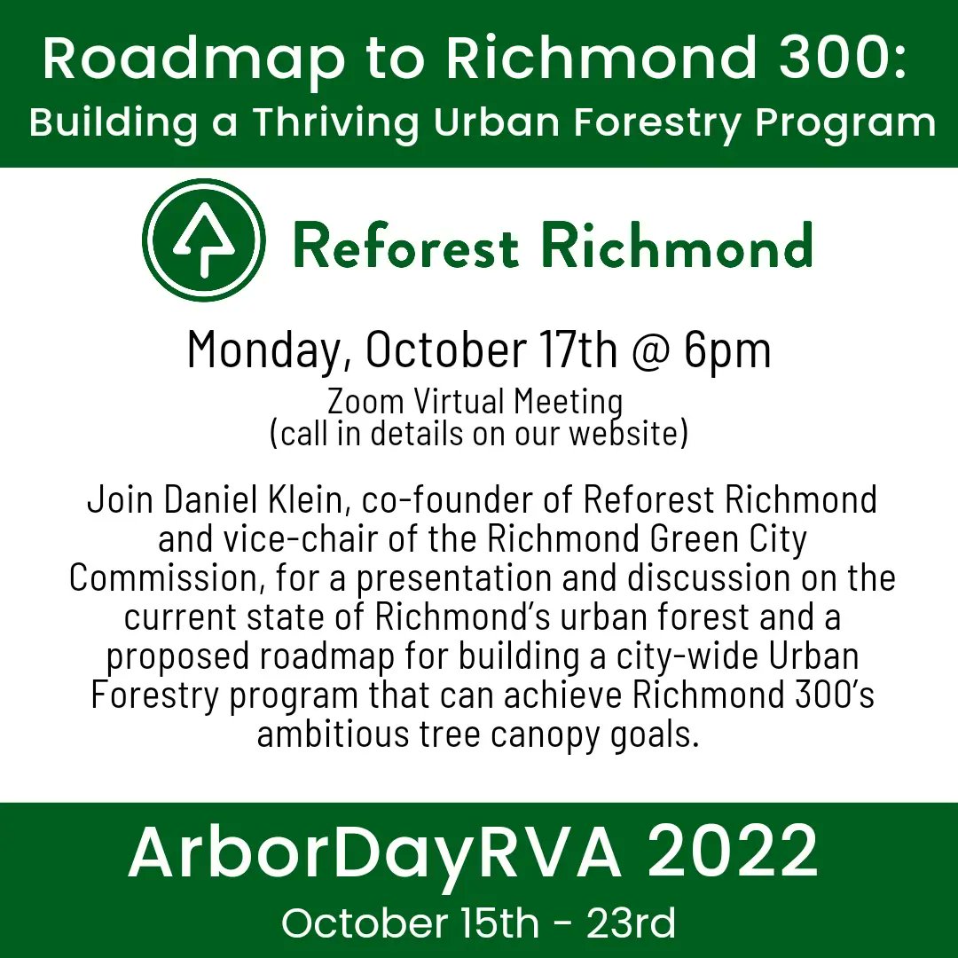 Reforest Richmond tweet media