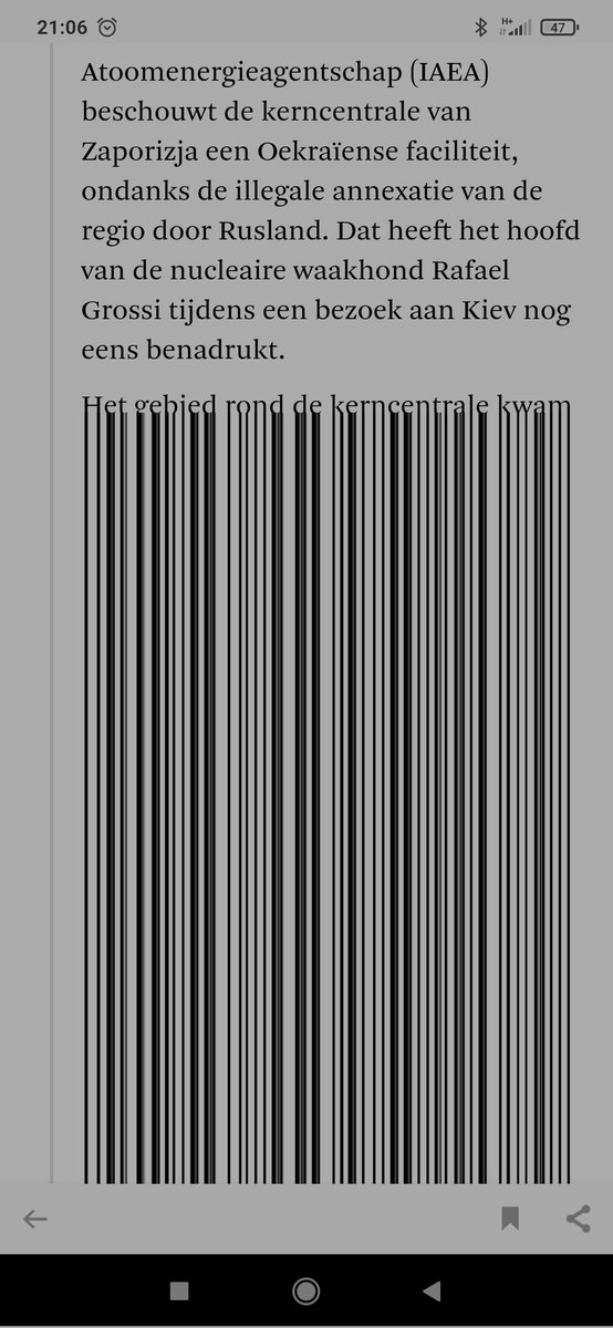 jsmfjn's tweet photo. Precies een probleempje bij de app van de @destandaard ? https://t.co/KUADtvCl5W