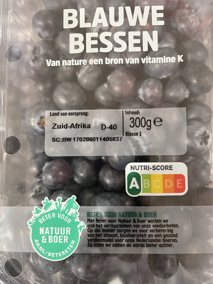 Pdejong's tweet image. Nederlandse boeren? Land van oorsprong: Zuid-Afrika? #ah ik snap het niet