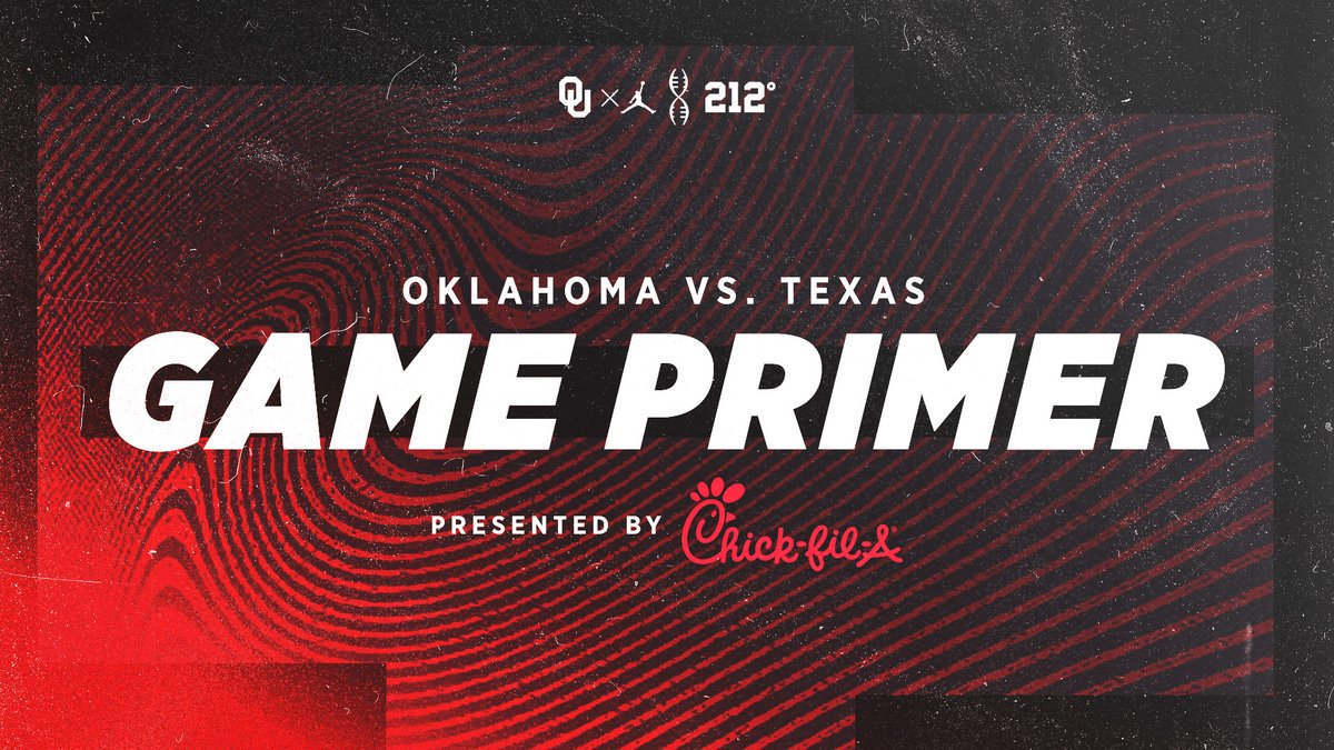 Saturday marks the 94th straight year in Dallas and the 118th meeting overall between OU and Texas. 

More notes and nuggets in this week's Game Primer vs. Texas 

📝 bit.ly/OUTXprimer | #OUDNA