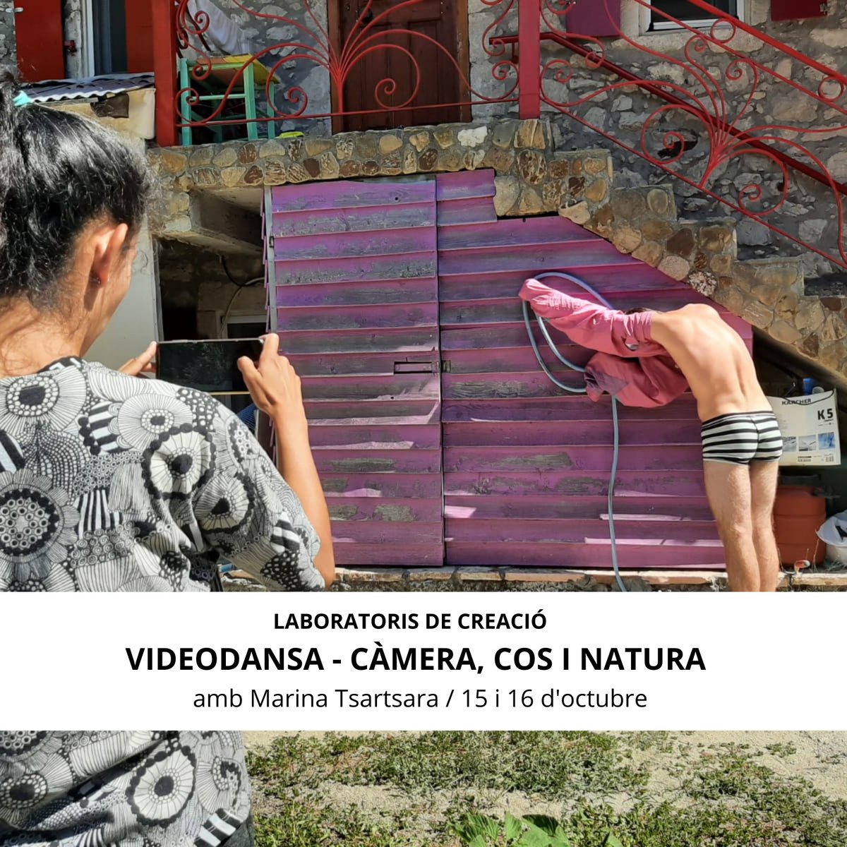 tragantDansa's tweet photo. Laboratoris de creació, VIDEODANSA - CÀMERA, COS I NATURA amb @marinatsartara ballarina i videoartista.

👉🏻Apunta't abans del dia 7 d'octubre i gaudeix del descompte!

Allotjaments i àpats a tragantCamp (la Noguera)
Més informació a: https://t.co/uIkvktS8fL🌿🤸🏻‍♀️ https://t.co/mqaVdJ7g2o
