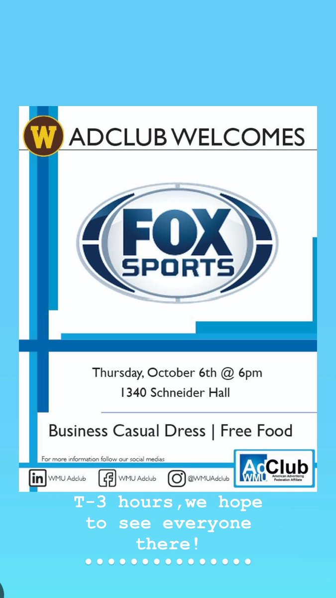 WMU AdClub tweet media