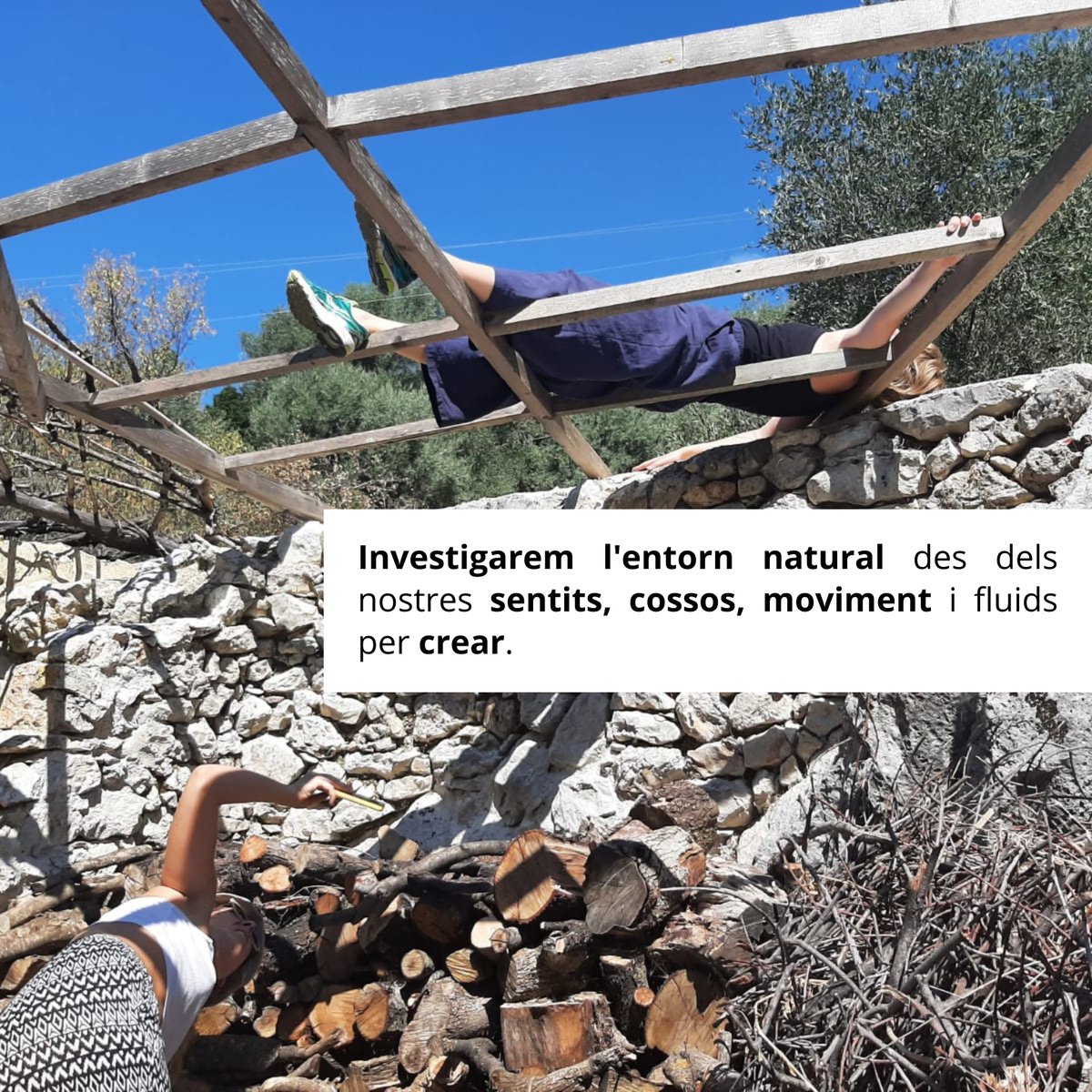 tragantDansa's tweet photo. Laboratoris de creació, VIDEODANSA - CÀMERA, COS I NATURA amb @marinatsartara ballarina i videoartista.

👉🏻Apunta't abans del dia 7 d'octubre i gaudeix del descompte!

Allotjaments i àpats a tragantCamp (la Noguera)
Més informació a: https://t.co/uIkvktS8fL🌿🤸🏻‍♀️ https://t.co/mqaVdJ7g2o