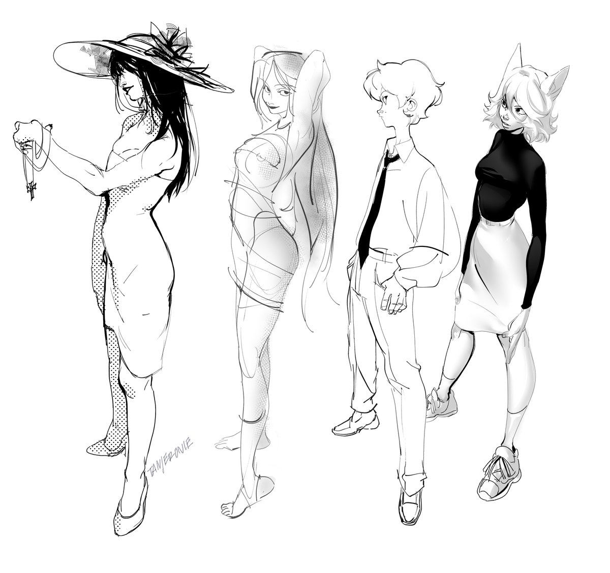 character and style explorations