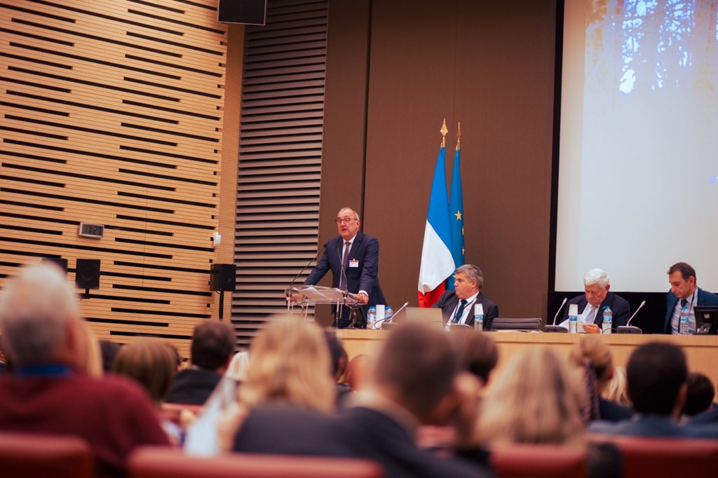 J_Bardella's tweet photo. Après avoir suscité l’espoir de millions de Français, le Rassemblement National est devenu un parti prêt à accéder au pouvoir. Merci à tous les intervenants qui sont se succédé pour retracer ces cinquante ans de combats politiques. #ColloqueRN https://t.co/OBzgDlh0g4