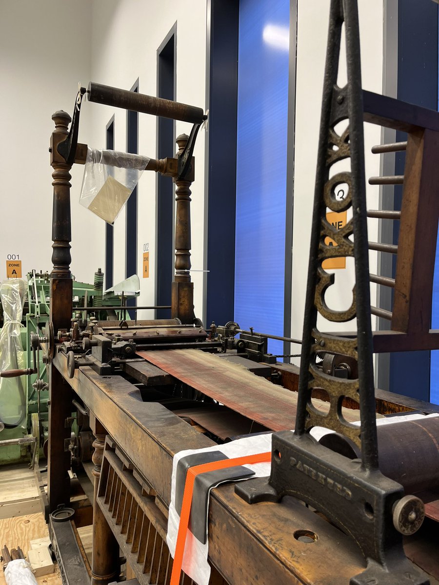 emma_awe's tweet photo. Visited @IngeniumCa yesterday, toured by @SEJaworski! It was amazing — got to check out some incredible printing artifacts! Fun research things about alternative media are now brewing!!! 👀 https://t.co/JlsFBvAKHw