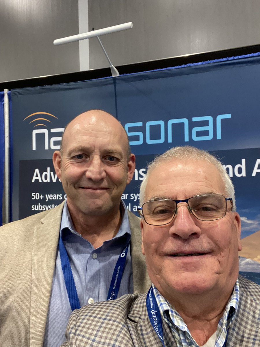DarrinVerge's tweet photo. Visiting the Defsec conference in @Halifax @hfxconventions @ROMOROCEAN @nautelbroadcast look who I met in person for the first time my @stevefa88482063 Optimistic Gardener https://t.co/9KnNPDvPE2