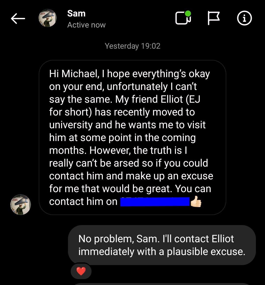 Sir Michael tweet media