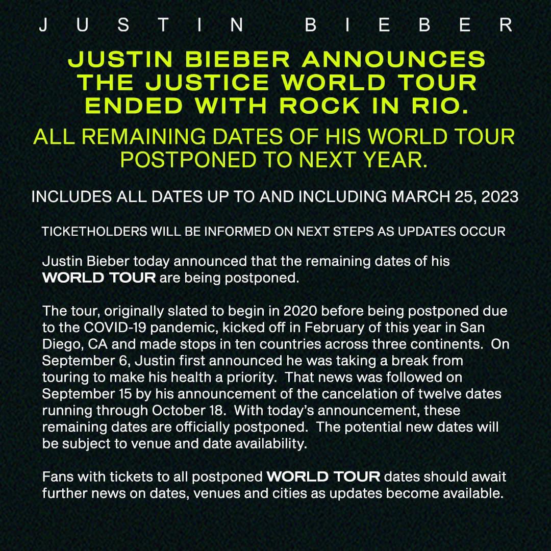 Justice World Tour tweet media