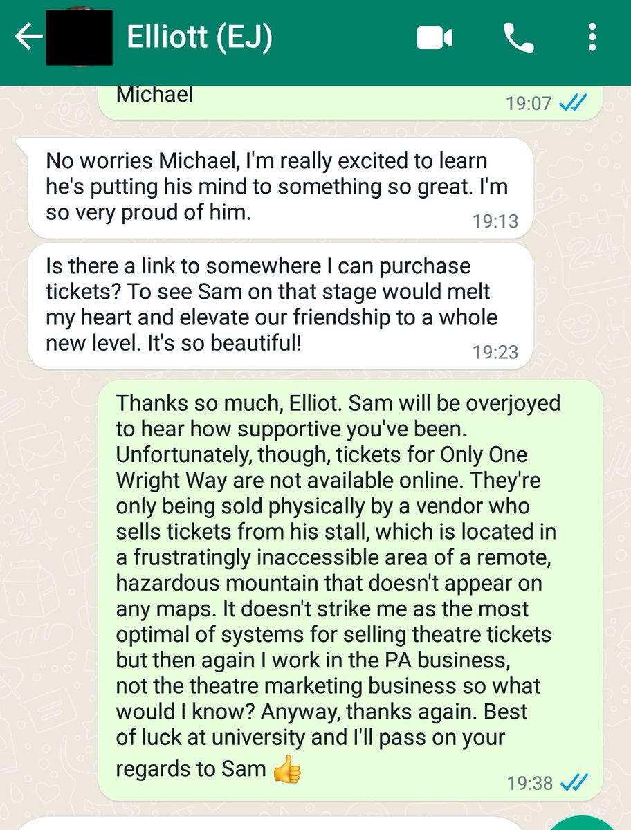 Sir Michael tweet media