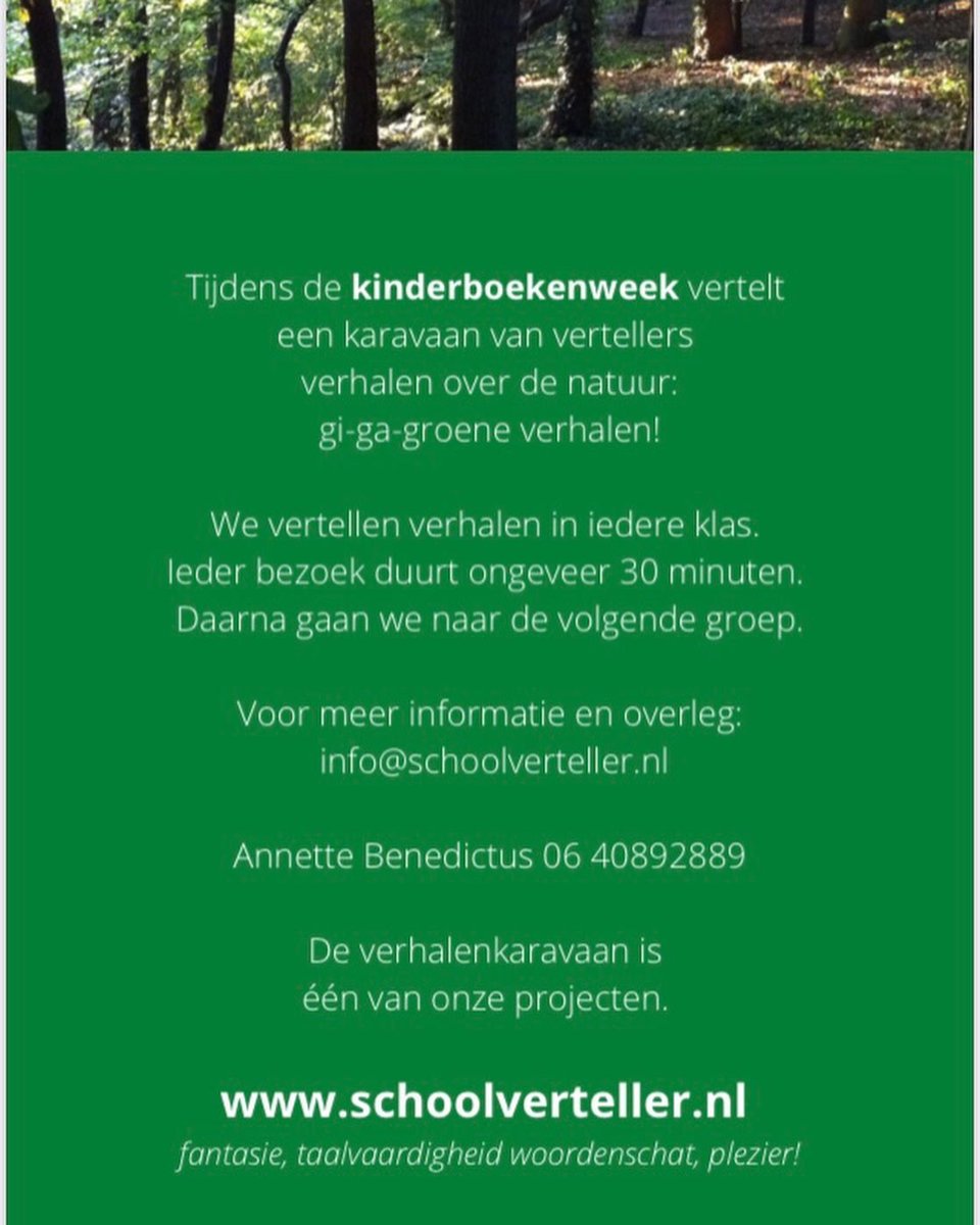 Verhalenvertellers in tientallen klassen deze #Kinderboekenweek! #meerverhalenopschool