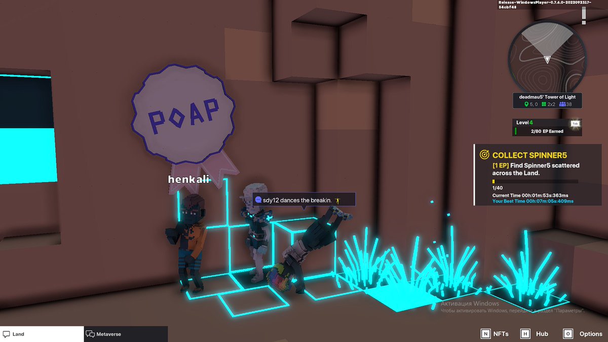 CheikhToure786's tweet photo. @TheSandboxGame @deadmau5 I just participated in the #SandboxAlphaS3Giveaway for a chance to win 500 SAND! Found George from the Metaglitch in @deadmau5's Tower of Light, check out my screenshot below!
👇 https://t.co/N0fSpmCJA4