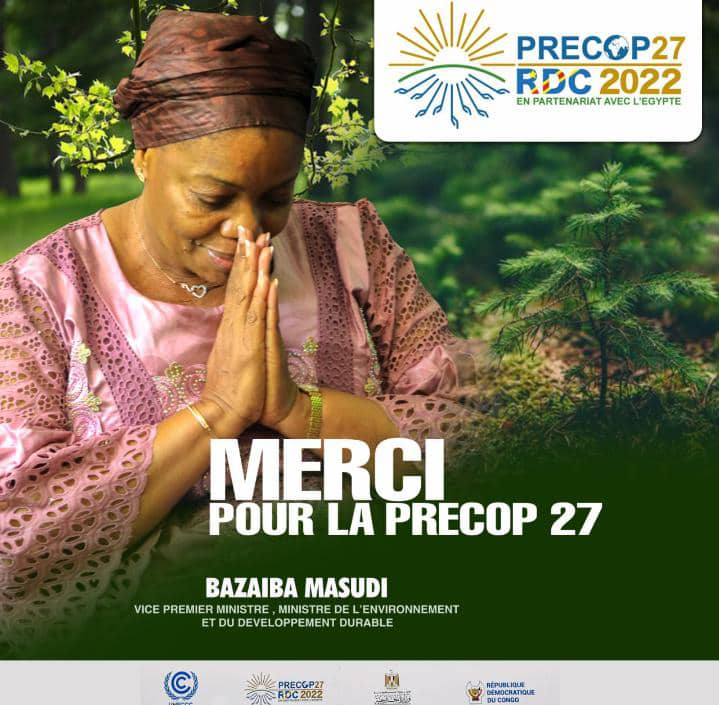 Tout simplement 'MERCI'. Fierté pour la #RDC 🇨🇩et son Peuple. Merci d'avoir cru. Nous l'avons fait grâce à vous, pour vous et avec vous!#RDC eloko ya Makasi. #RDC #Pays-#Solution.
