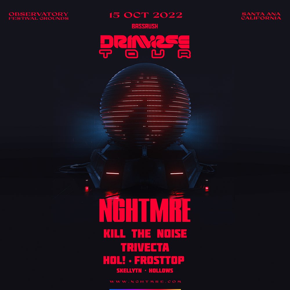 NGHTMRE's tweet photo. Southern California!! Giving away 5GA tickets to my DRMVRSE show next weekend, all you have to do is tag your squad and retweet this tweet!! @bassrush 🔮🔮🔮 https://t.co/1VKf1DppYd